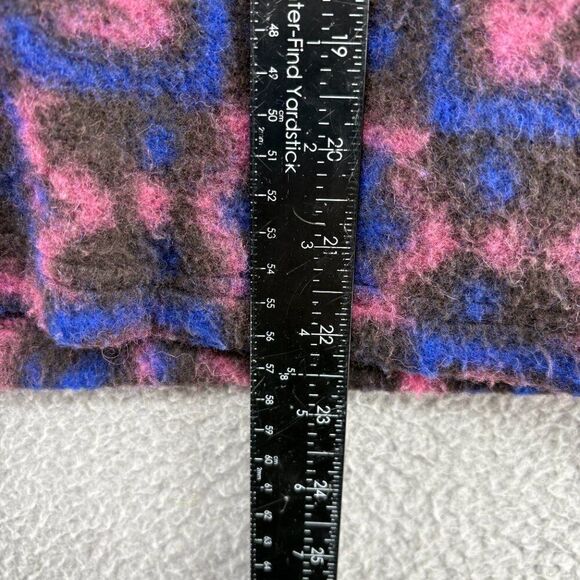 Xirena Caden Wool Blend Fleece Jacket Cozy Geometric Print Snap-T pullover XS - Picture 10 of 12